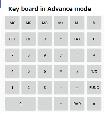advance mode key